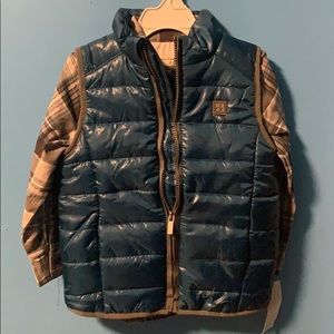 Calvin Klein shirt with vest